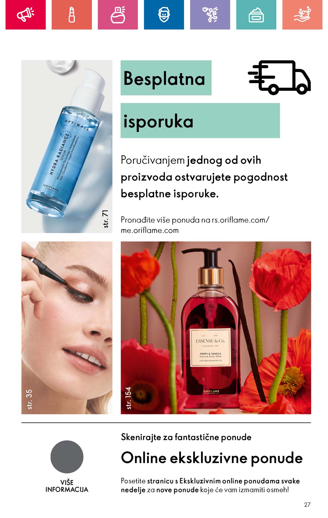 Oriflame kataloška ponuda sniženja