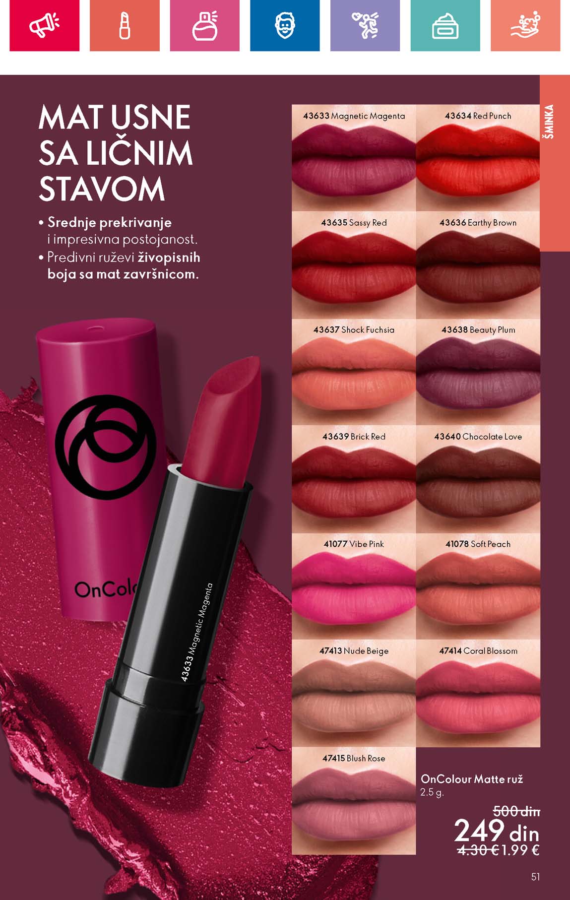 Oriflame kataloška ponuda sniženja