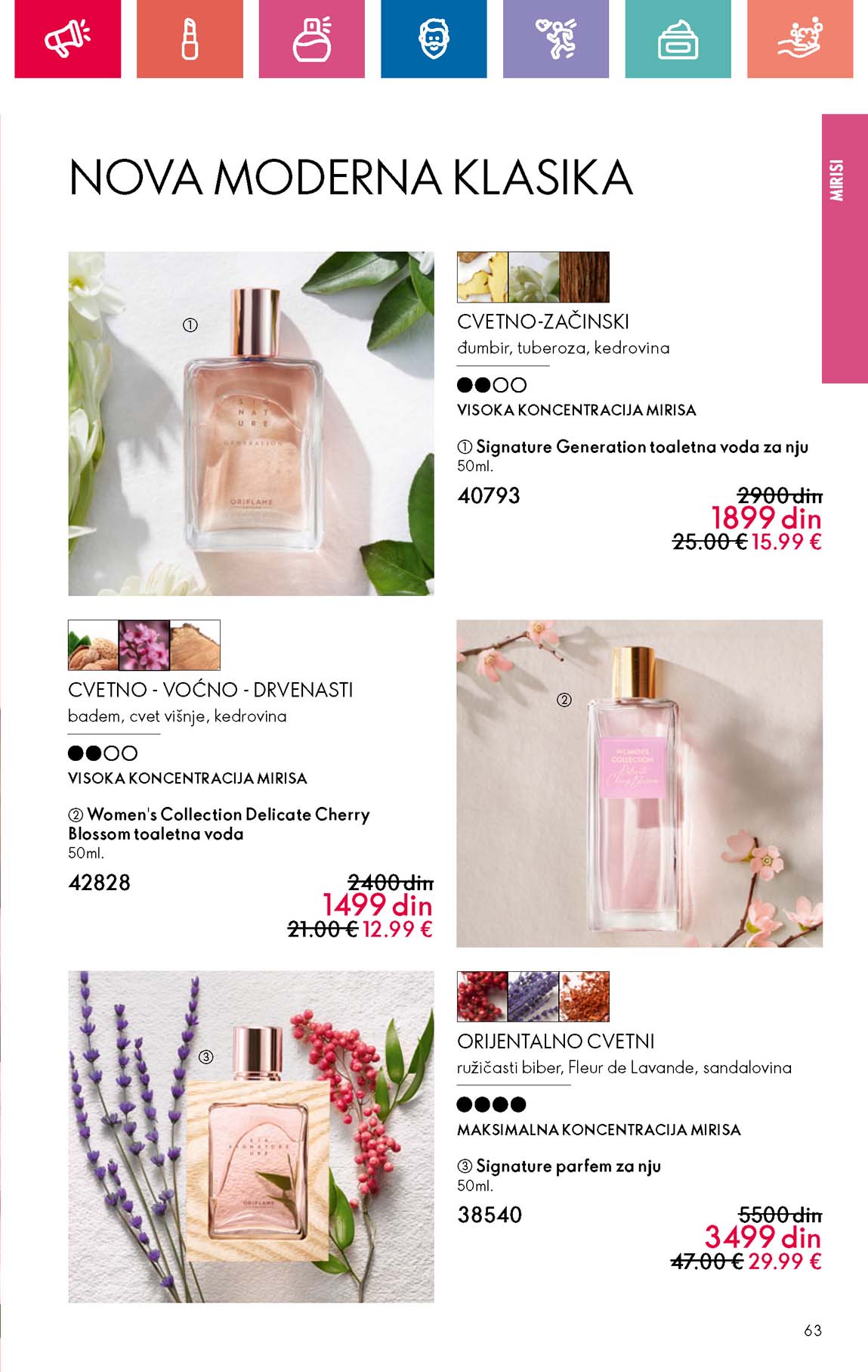 Oriflame kataloška ponuda sniženja