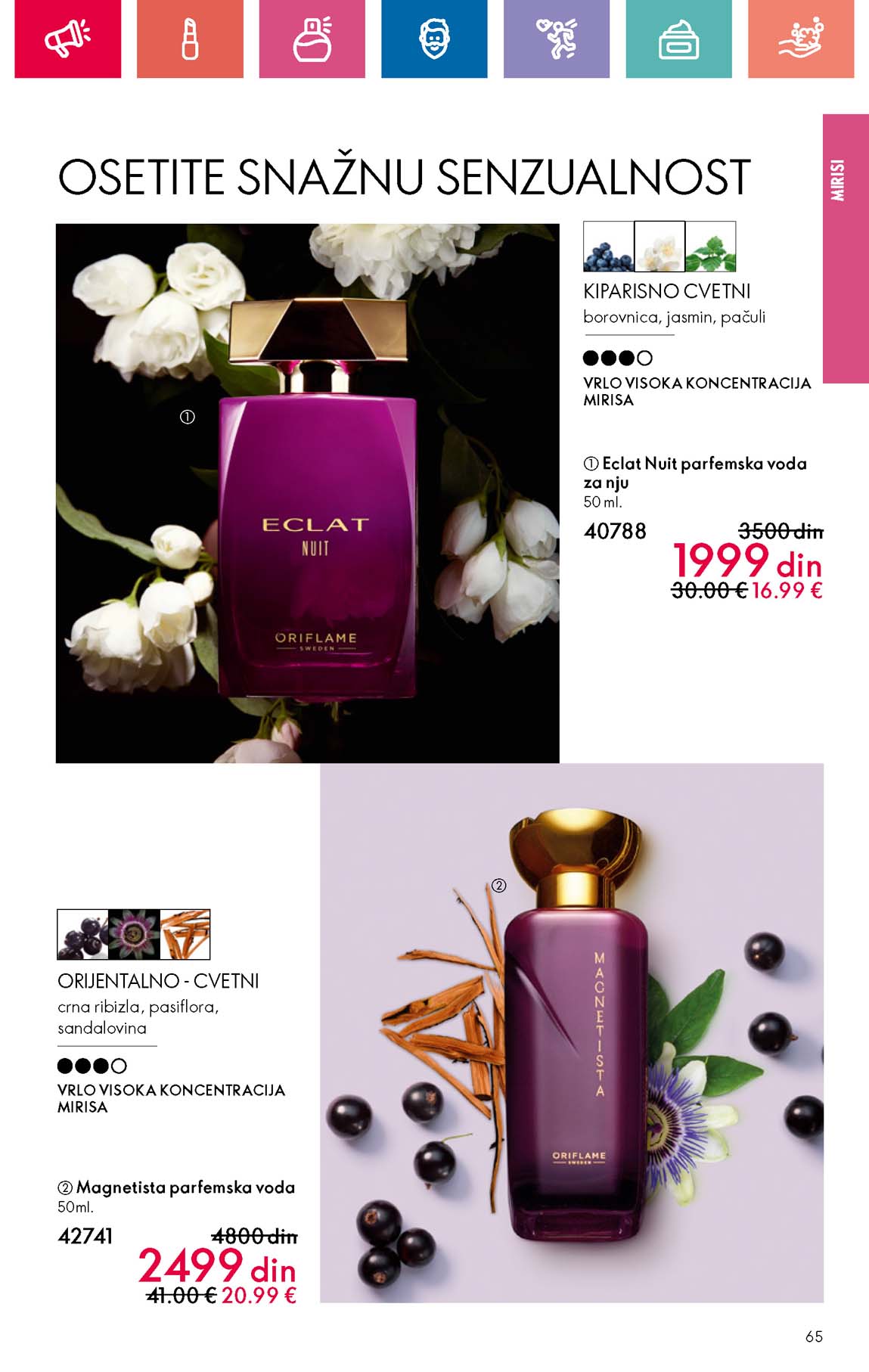 Oriflame kataloška ponuda sniženja