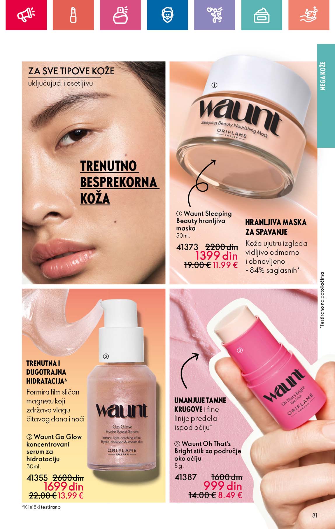 Oriflame kataloška ponuda sniženja