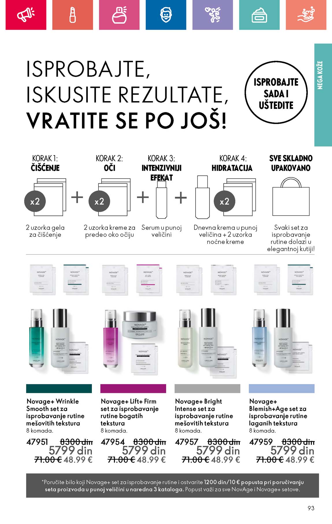 Oriflame kataloška ponuda sniženja