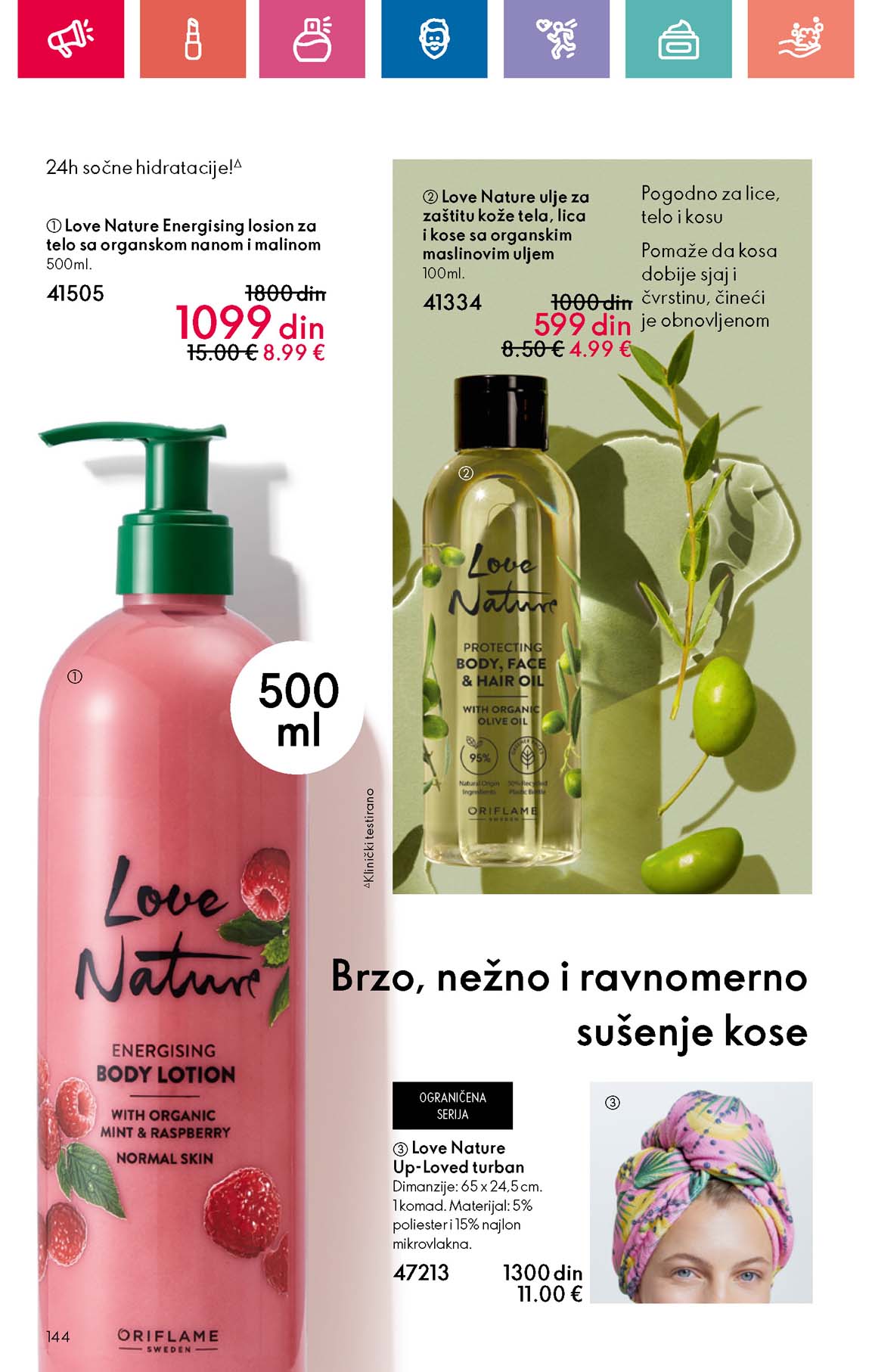 Oriflame kataloška ponuda sniženja