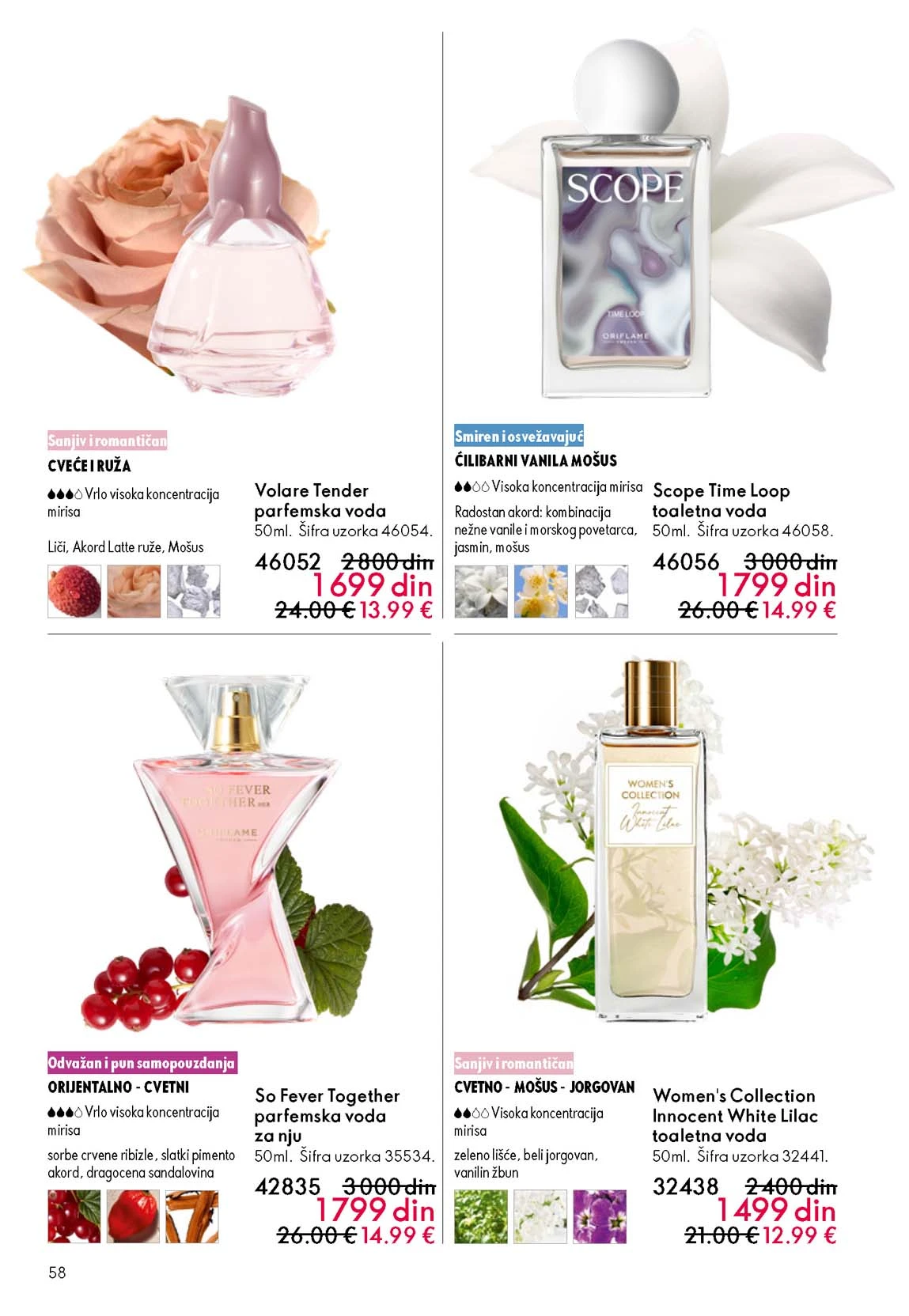 Oriflame katalog sniženja Oriflame kataloška ponuda sniženja