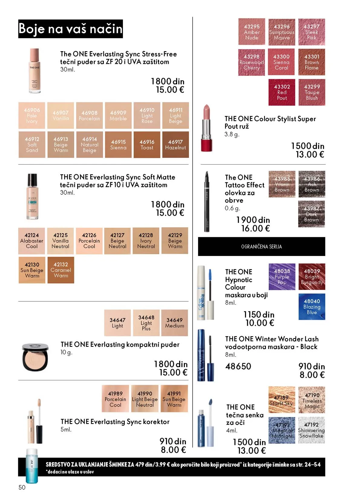 Oriflame katalog sniženja Oriflame kataloška ponuda sniženja