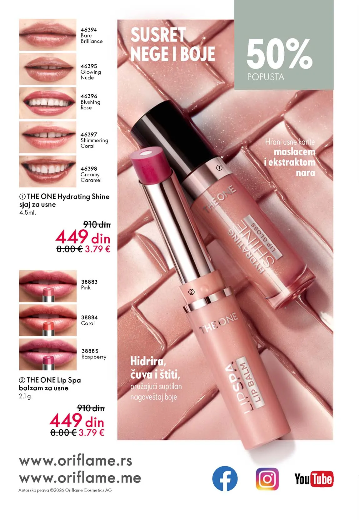 Oriflame katalog sniženja Oriflame kataloška ponuda sniženja