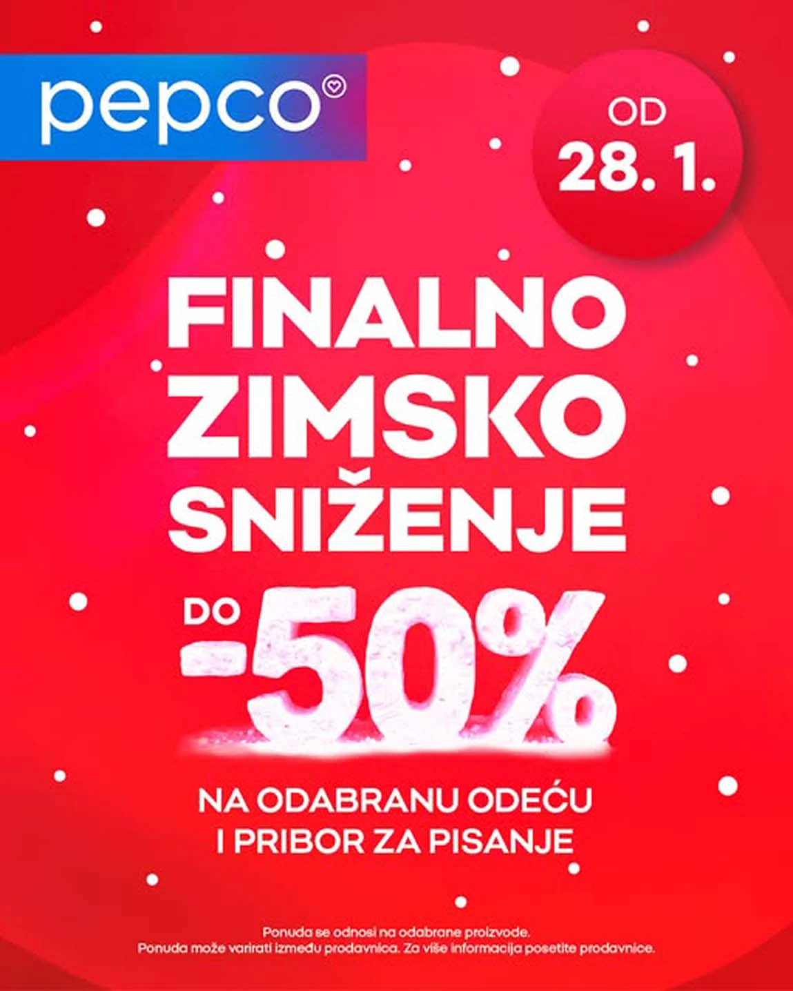 Pepco akcija kataloška sniženja