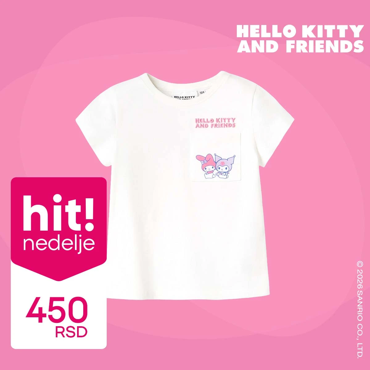 Pepco Hello Kitty odeća za decu akcija strana 2 – garderoba za devojčice i mališane Srbija