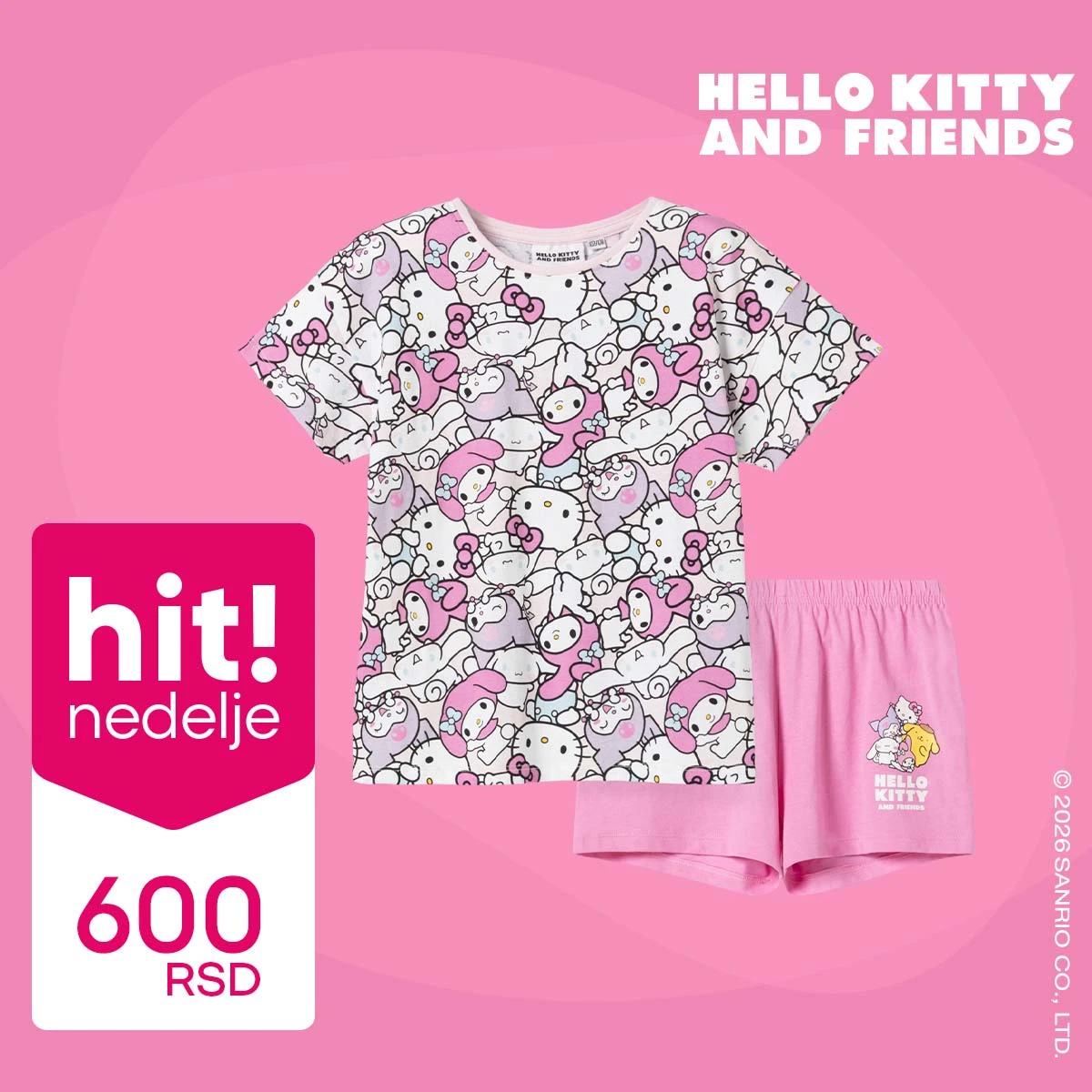 Pepco Hello Kitty odeća za decu akcija strana 5 – garderoba za devojčice i mališane Srbija