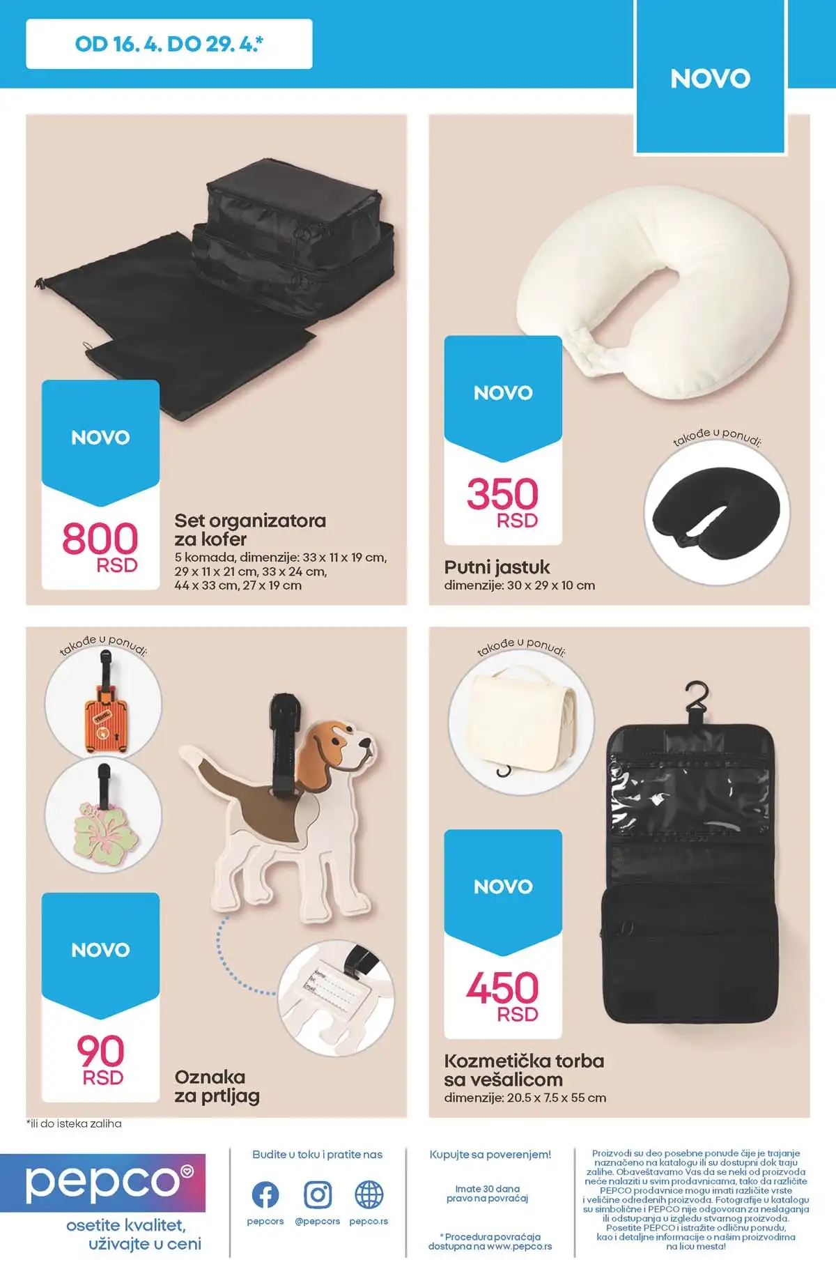 Pepco katalog strana 15 proizvodi za svakodnevnu upotrebu akcija