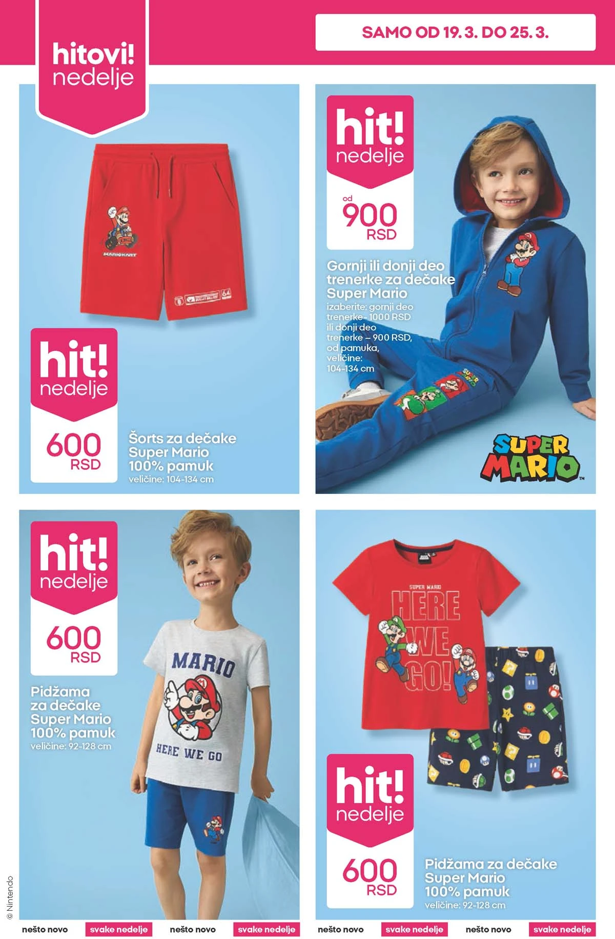 Pepco katalog hitovi nedelje strana 2 odeća i proizvodi za dom sniženje Srbija