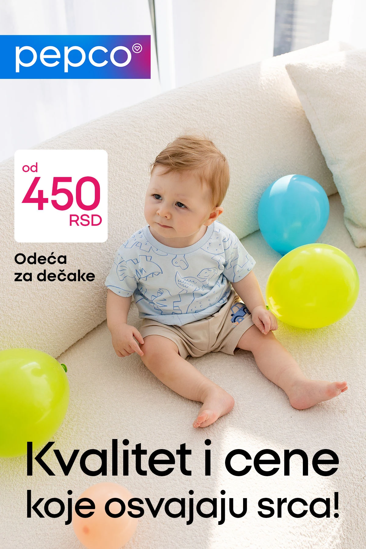 Pepco akcija dečija odeća za dečake od 450 RSD katalog sniženja Srbija