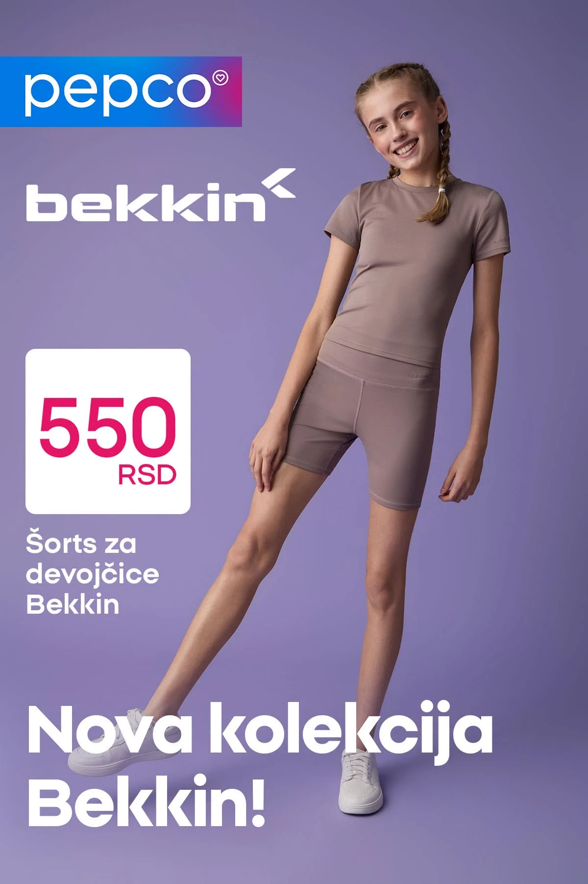 Pepco Bekkin kolekcija – sportska odeća za devojčice po povoljnim cenama