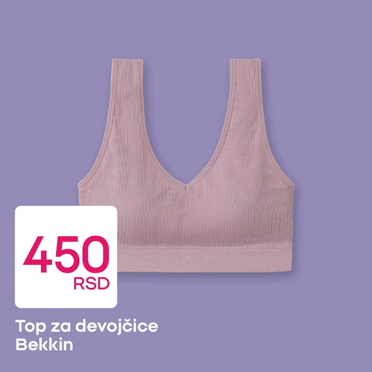 Bekkin top za devojčice iz Pepco kolekcije po ceni od 450 RSD