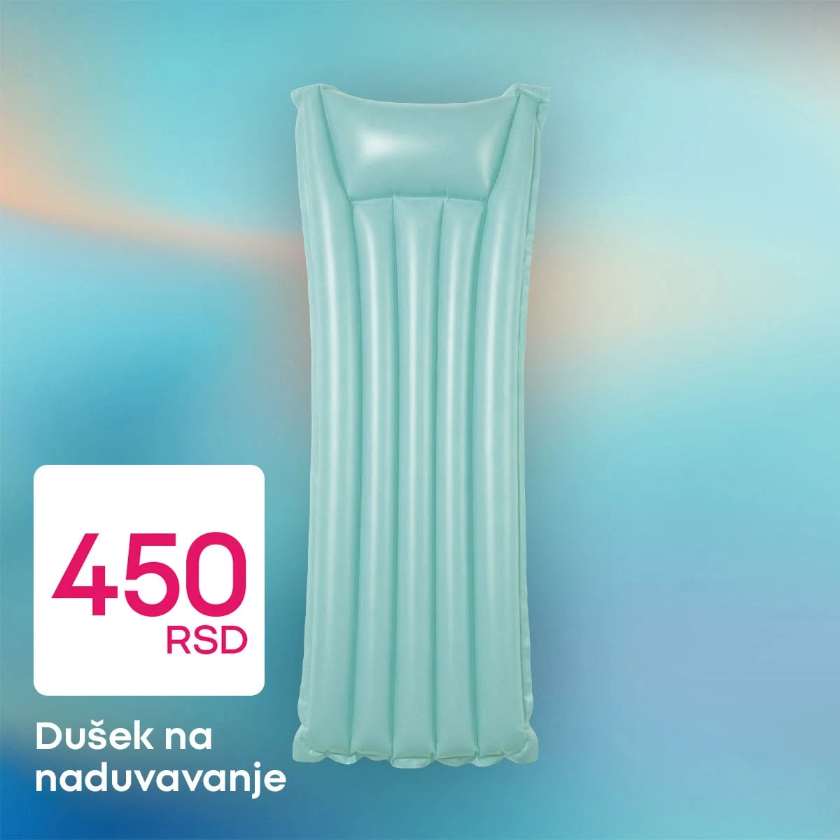 Pepco dušek na naduvavanje za bazen po ceni od 450 RSD