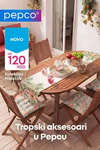 Pepco tropski aksesoari katalog sniženja čaše činije jastuci