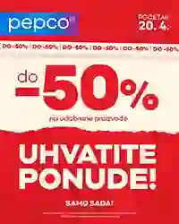 Pepco akcija do 50 posto odabrani proizvodi leto 2026 ponuda