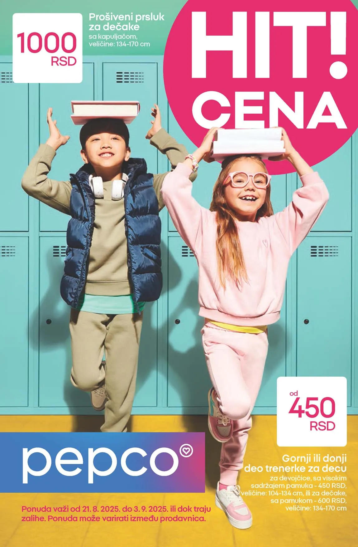 Pepco akcija – Katalog sniženja | Sniženja do 03.09.2025.