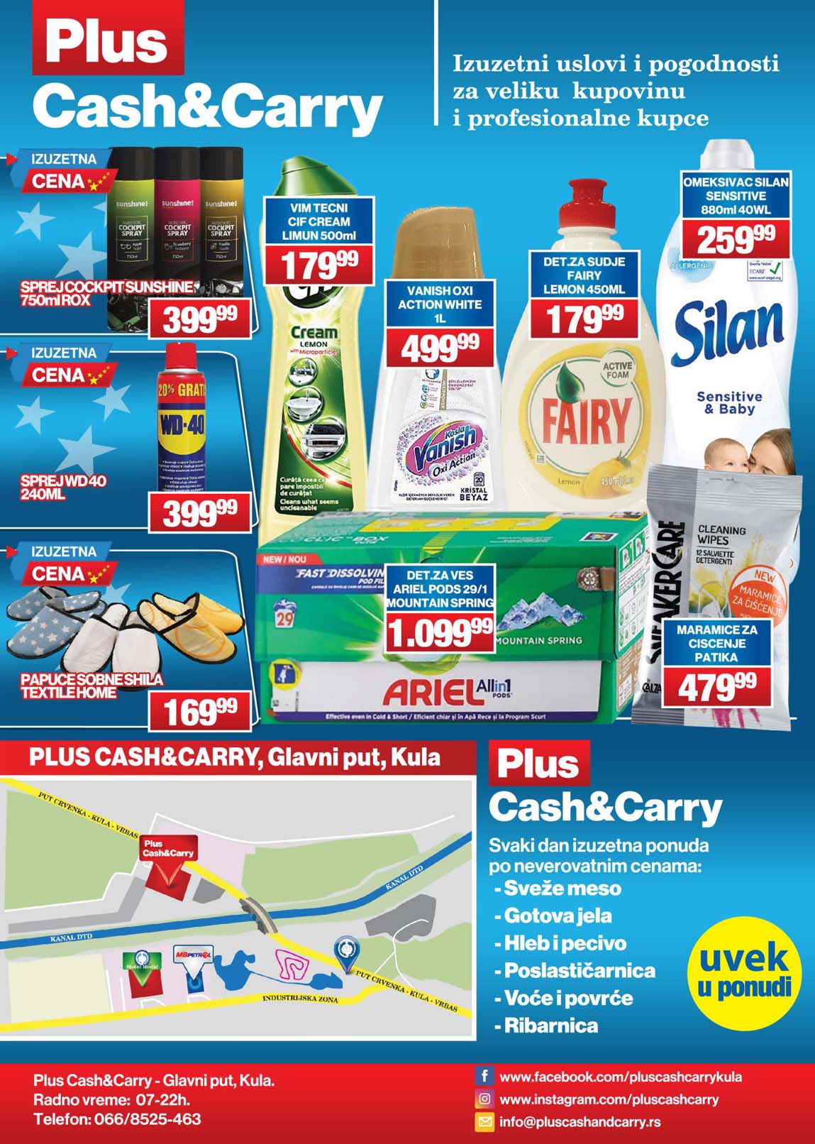 PLUS CASH CARRY AKCIJA Katalog sta je na akciji AKCIJA