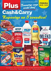 Plus Cash & Carry nedeljna akcija sniženja februar 2026