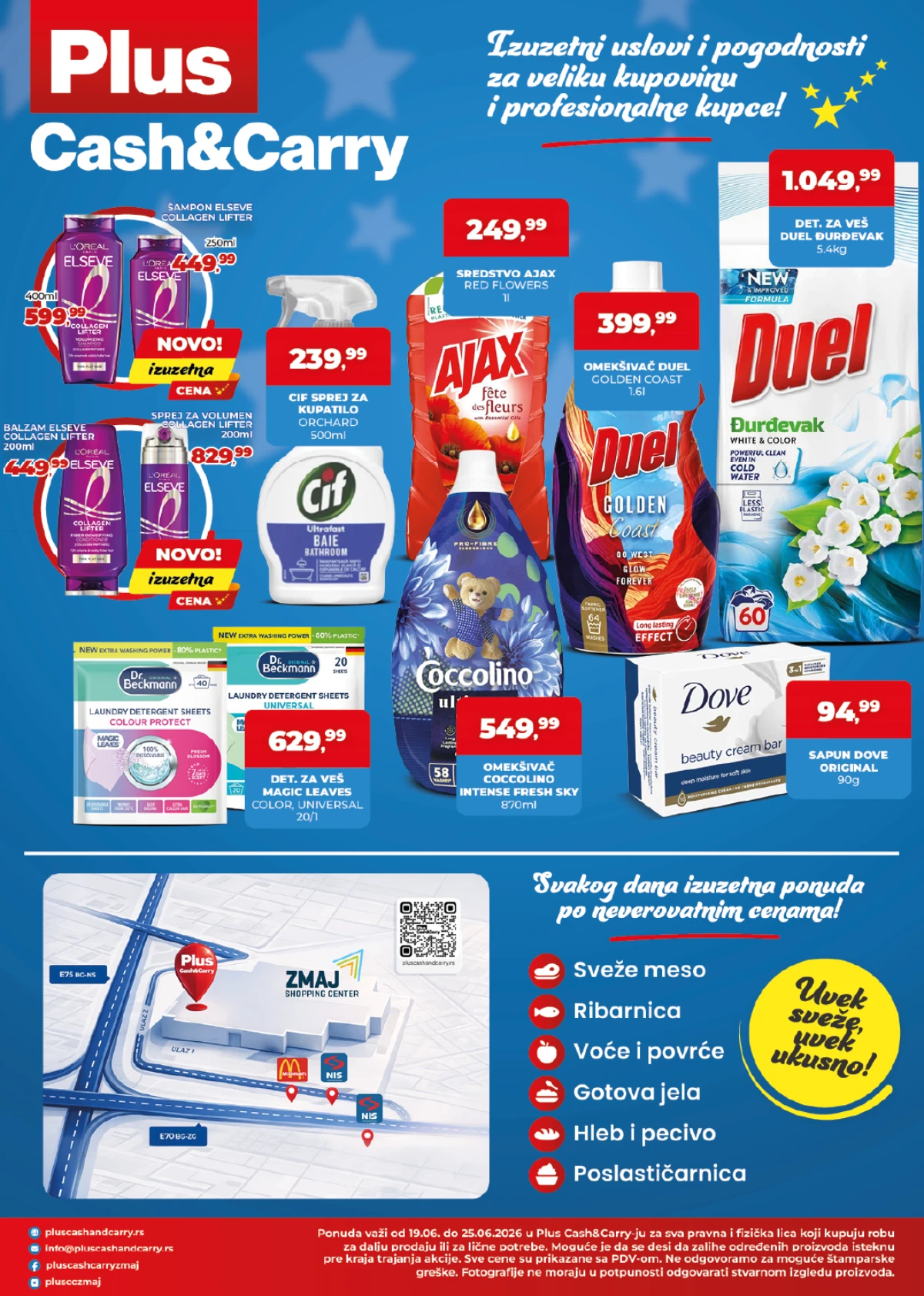 Plus Cash&Carry katalog strana 4 – kućna hemija, omekšivači, deterdženti i kozmetika na akciji