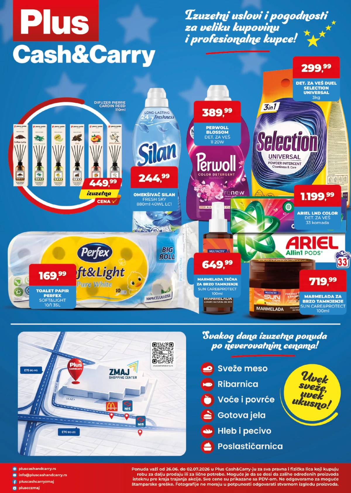 Plus Cash&Carry katalog strana 4 – kućna hemija, deterdženti, omekšivači, kozmetika i proizvodi za domaćinstvo na akciji