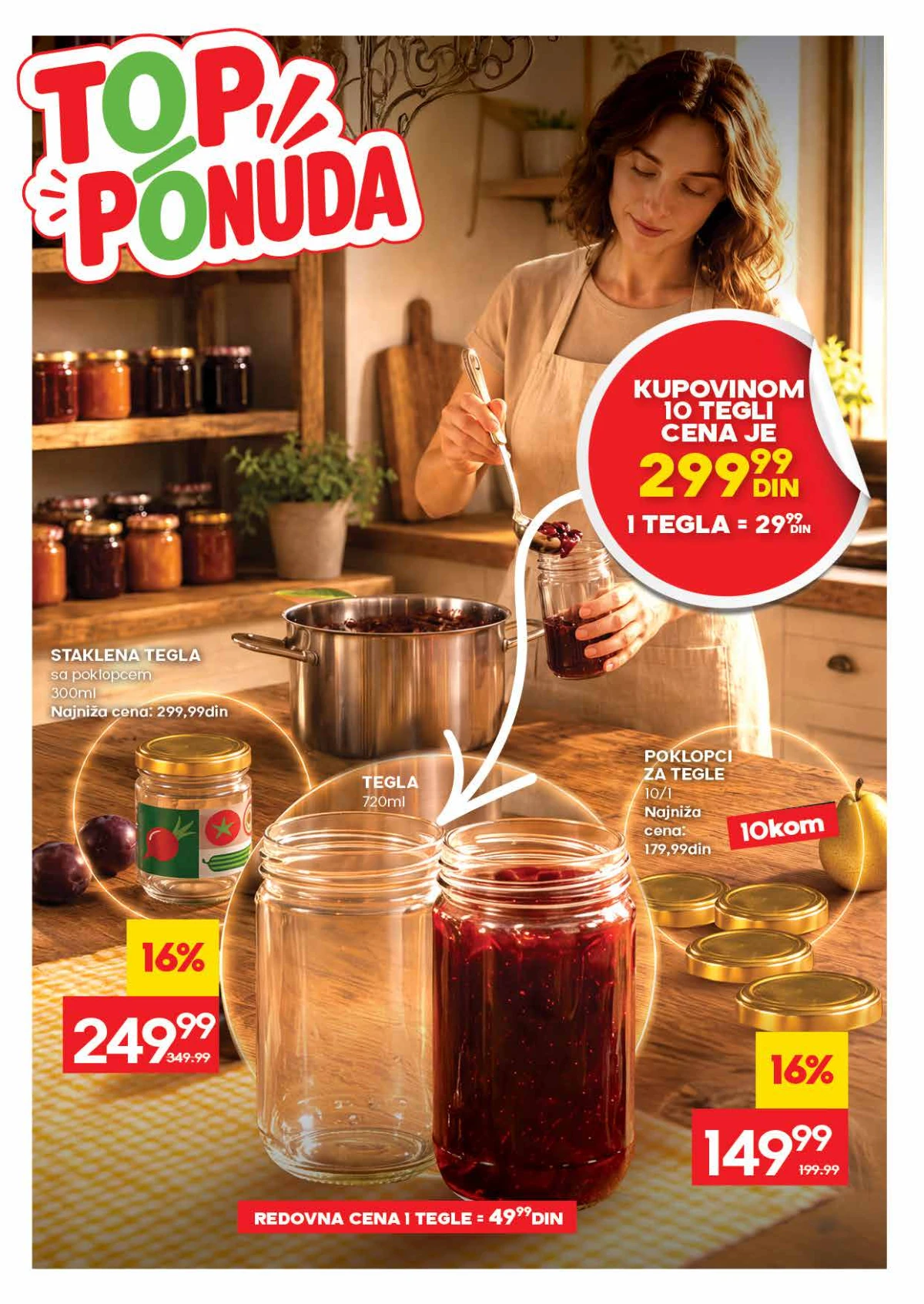 Roda katalog do 30.08.2026. – staklene tegle i poklopci za zimnicu