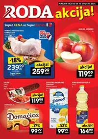 RODA akcija – Nedeljni katalog sniženja do 29.10.2025 | Snizenje.rs
