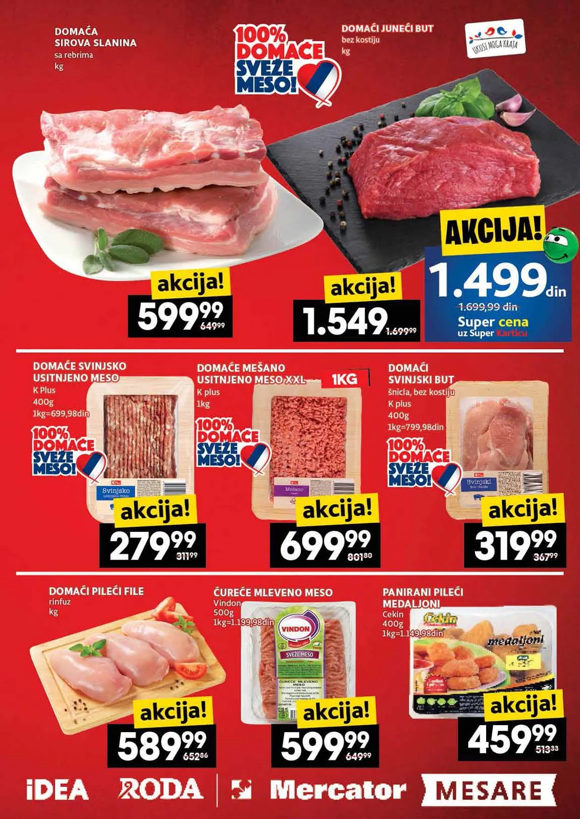 Roda kataloška akcija sniženja