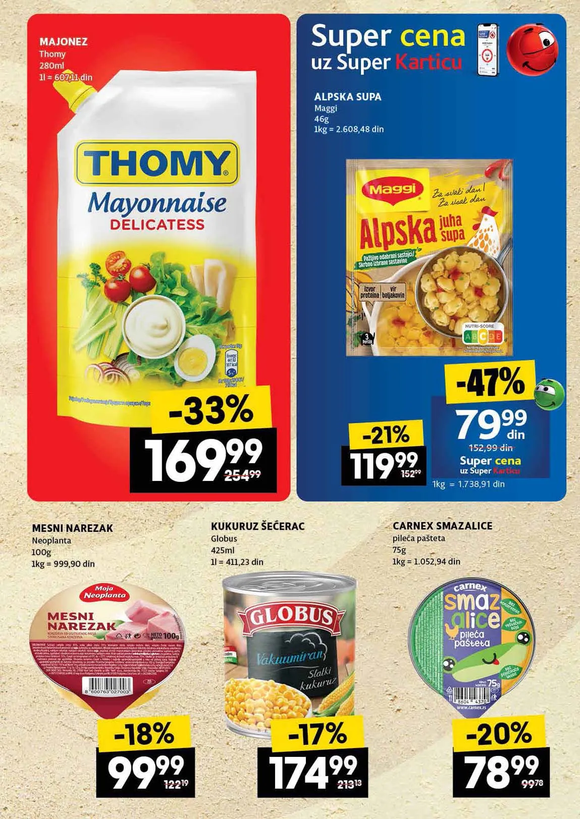 Roda kataloška akcija sniženja