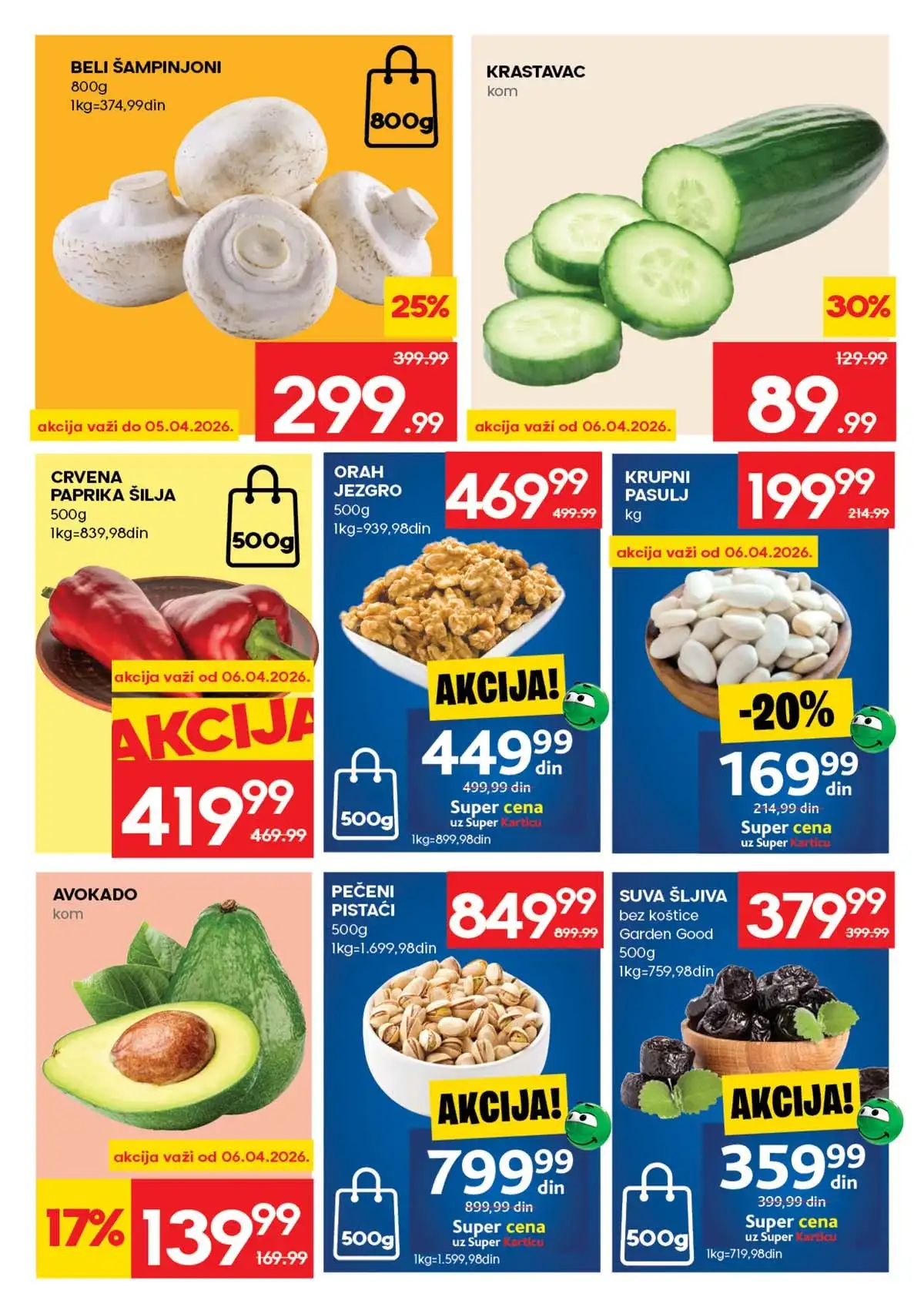 RODA katalog akcija do 08. aprila 2026. strana 15 piće Srbija