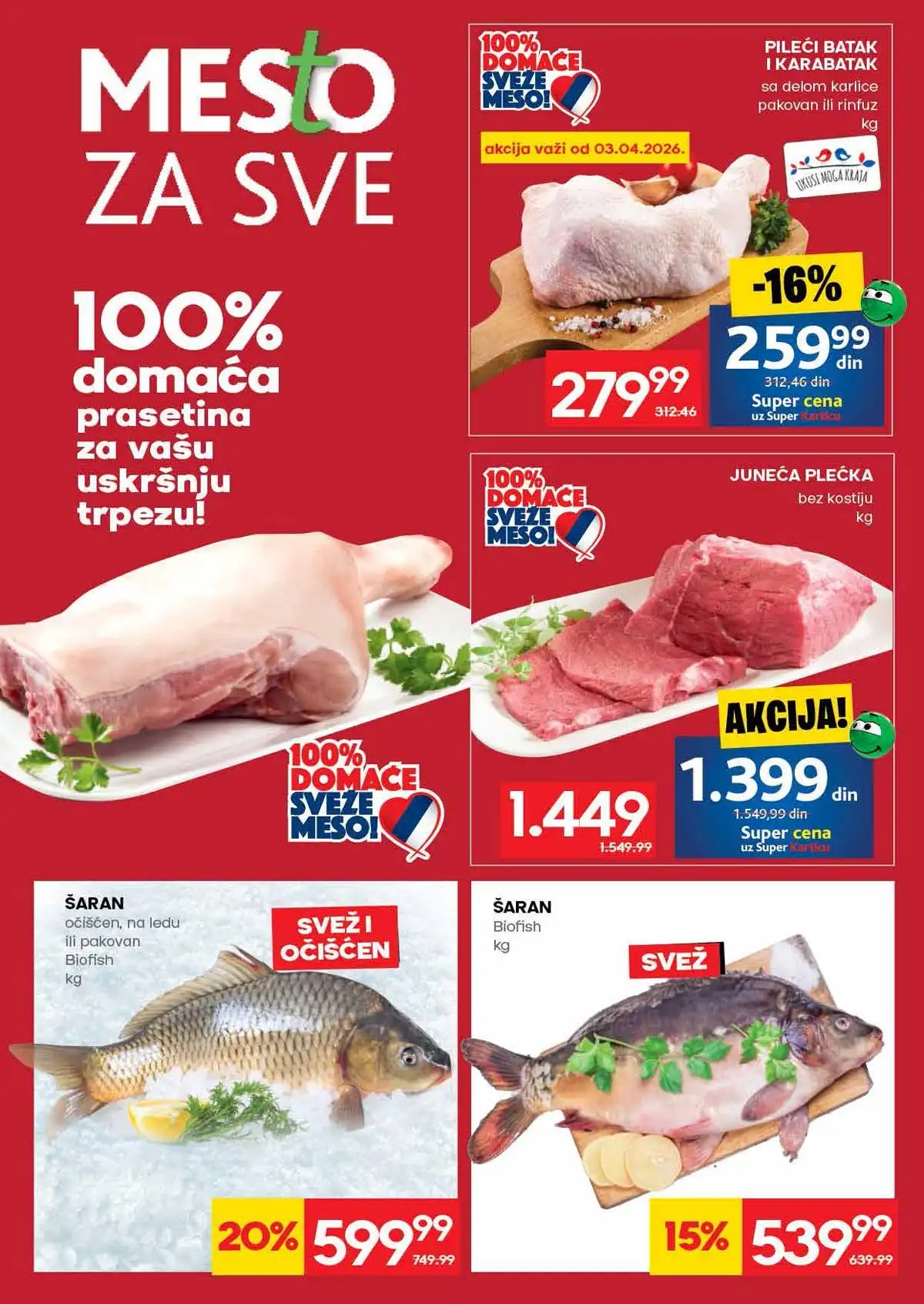 RODA akcija do 08. aprila 2026. strana 16 prehrambeni proizvodi Srbija