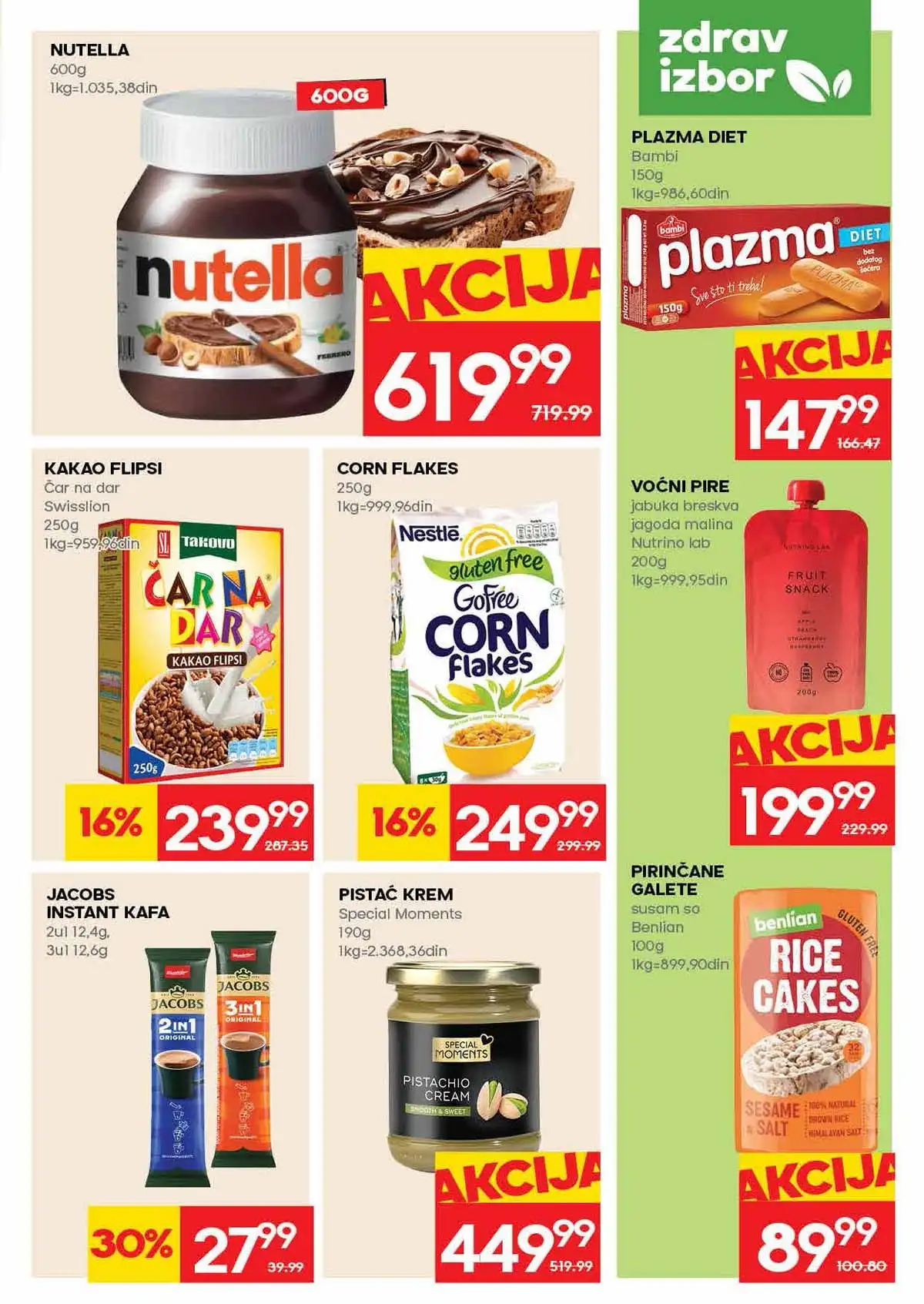 RODA nedeljna akcija do 08. aprila 2026. strana 27 meso i mlečni proizvodi Srbija
