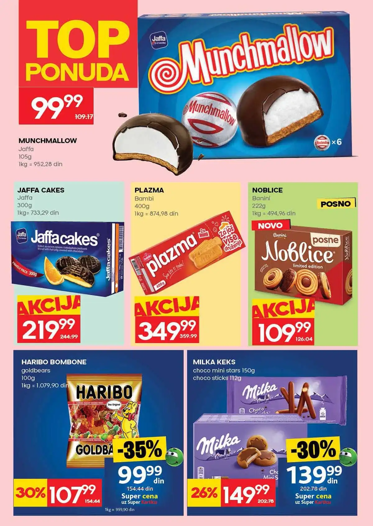 RODA nedeljni katalog akcija do 08. aprila 2026. strana 32 kompletna ponuda Srbija