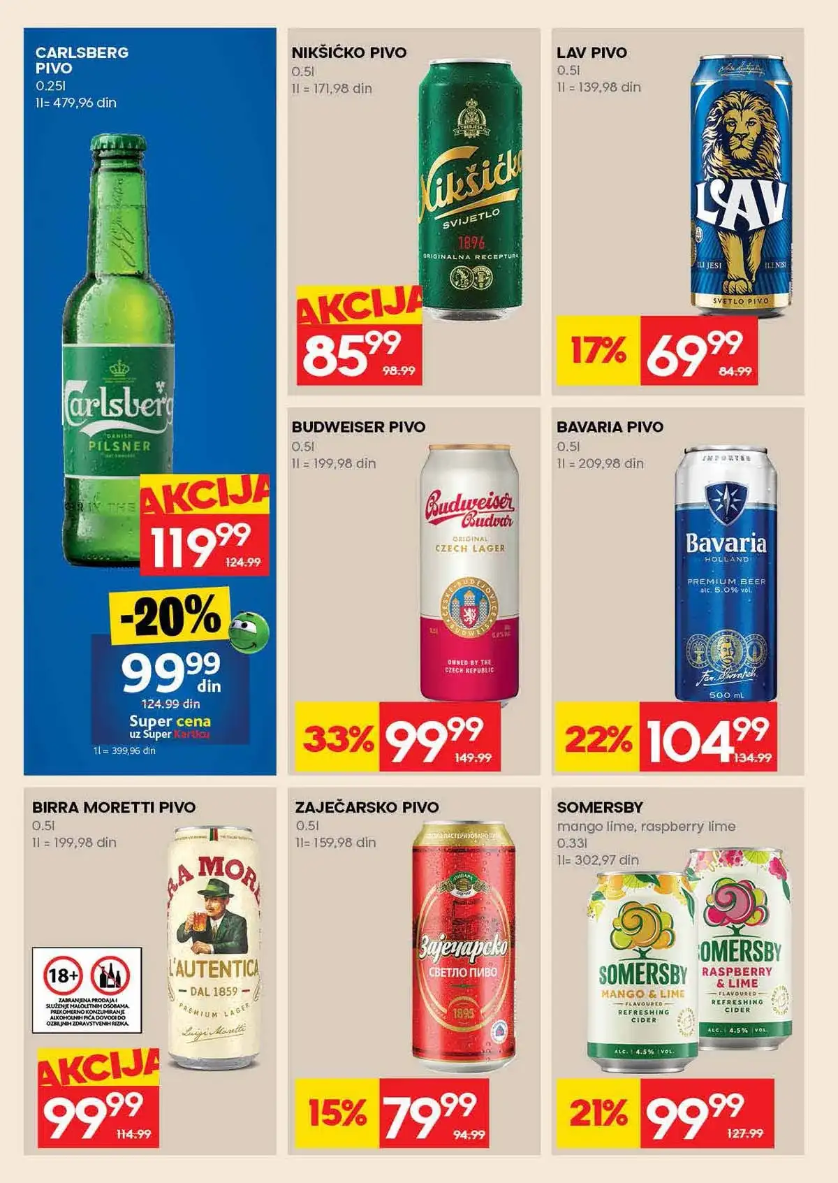 RODA nedeljni katalog akcija do 08. aprila 2026. strana 36 kompletna ponuda Srbija