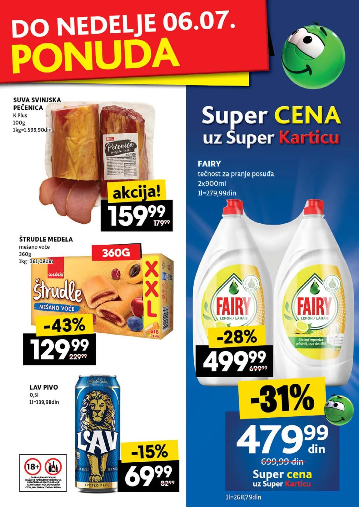 Roda kataloška akcija sniženja