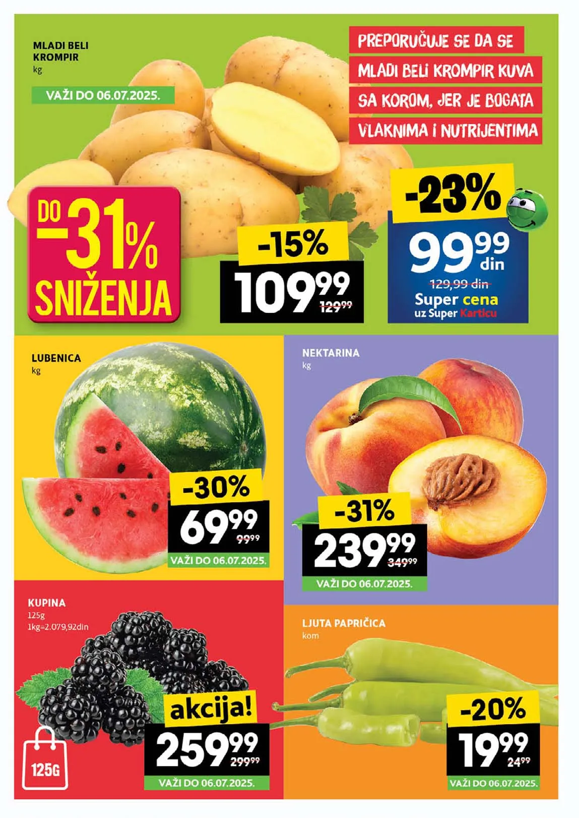 Roda kataloška akcija sniženja