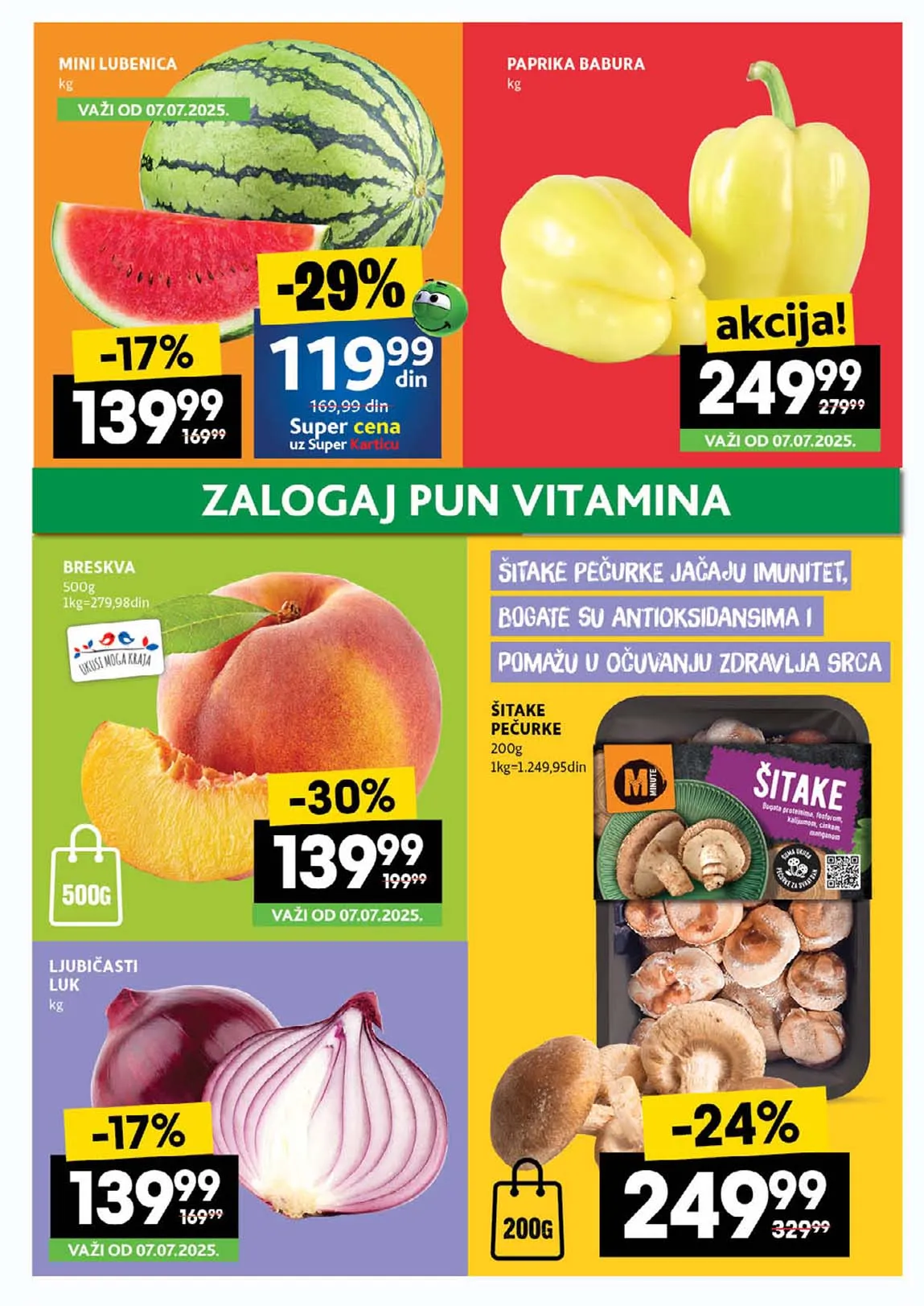 Roda kataloška akcija sniženja