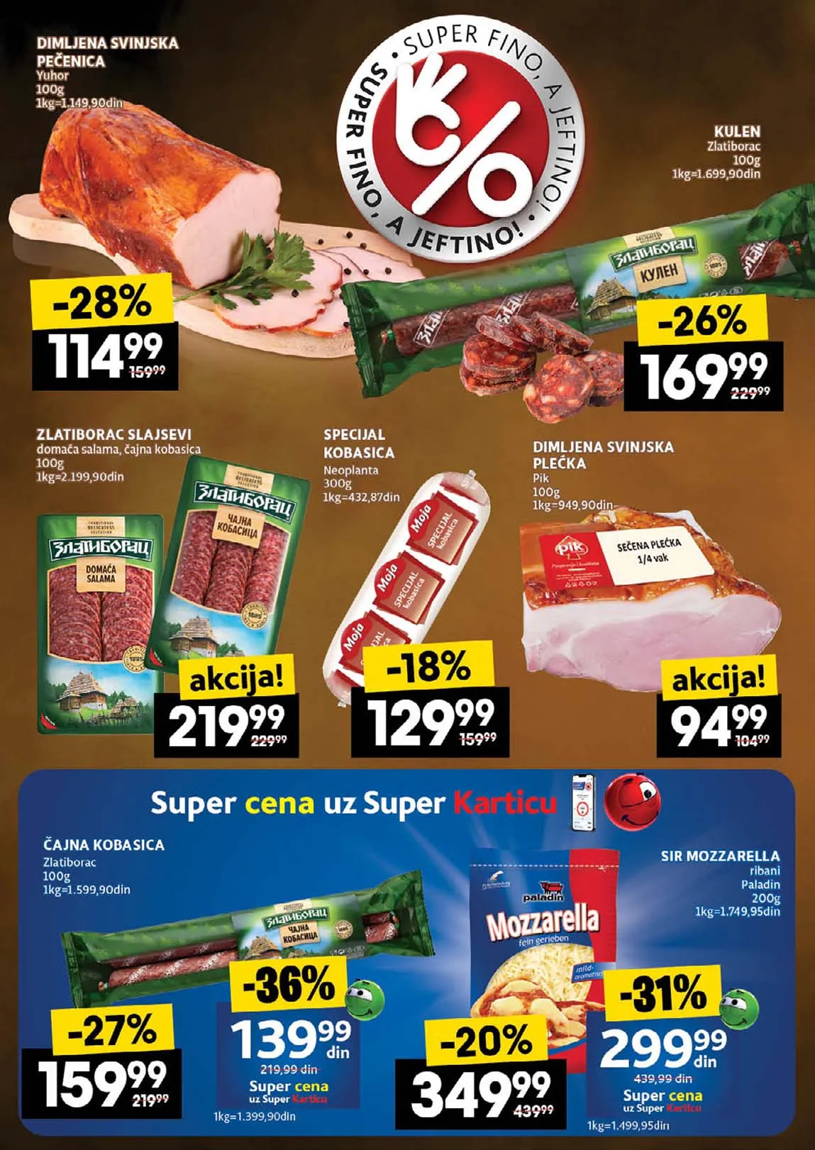 Roda kataloška akcija sniženja