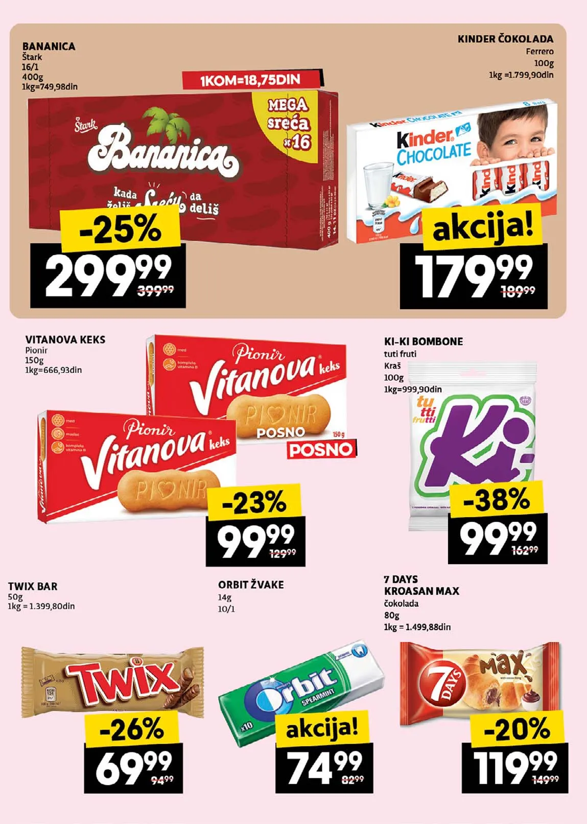 Roda kataloška akcija sniženja