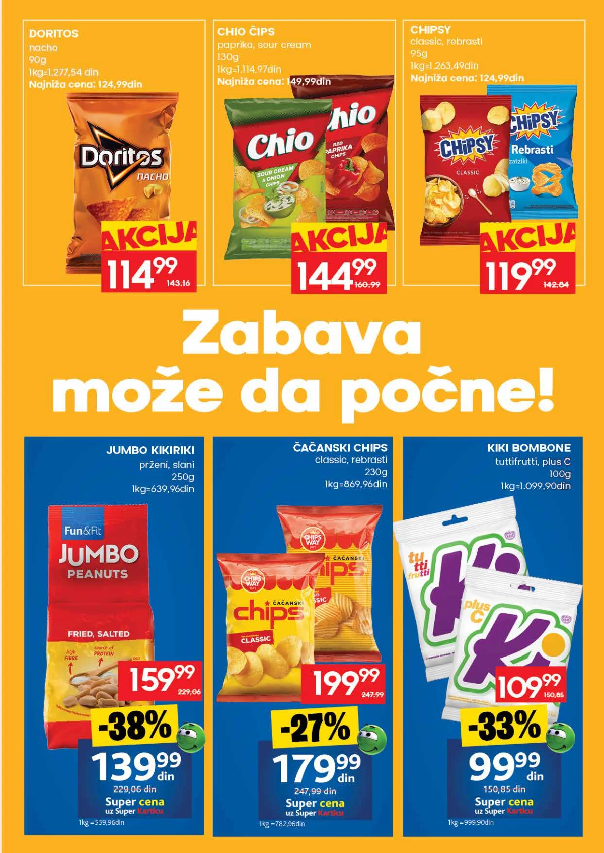 RODA katalog akcija do 10.06.2026. strana 21 piće i osnovne namirnice Srbija