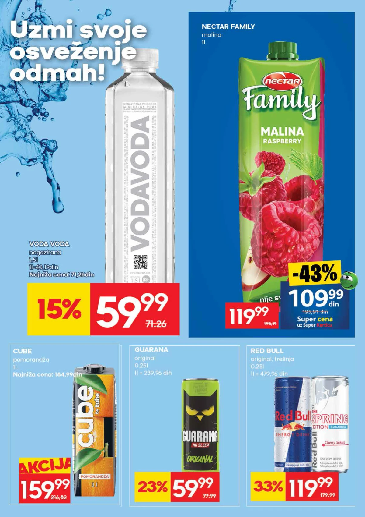 RODA nedeljni katalog akcija do 10.06.2026. strana 25 prehrana i piće Srbija