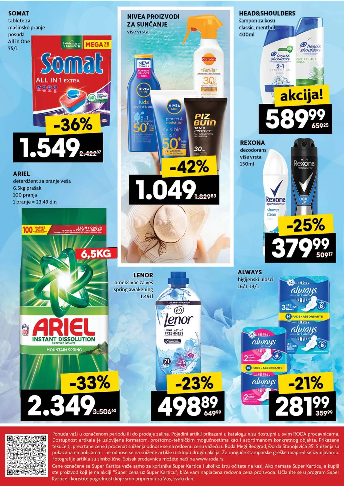 Roda kataloška akcija sniženja