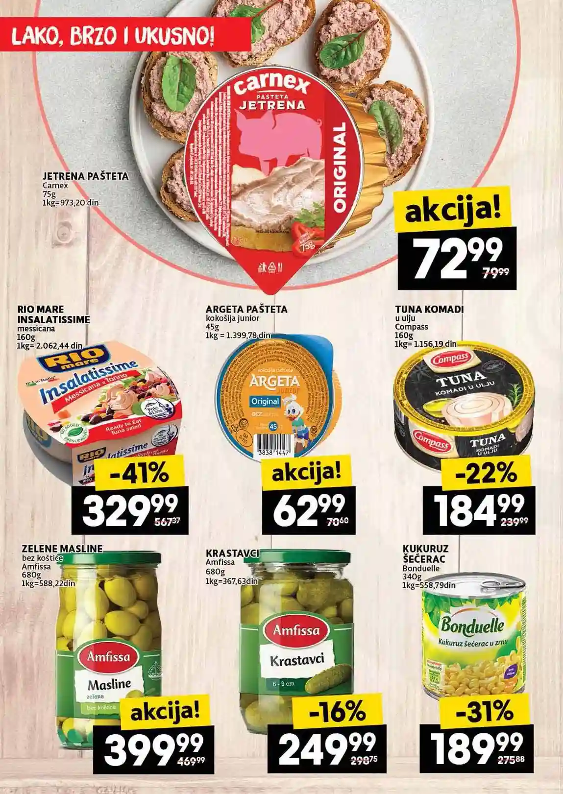 RODA akcija do 18. februara 2026 strana 16 prehrambeni proizvodi Srbija