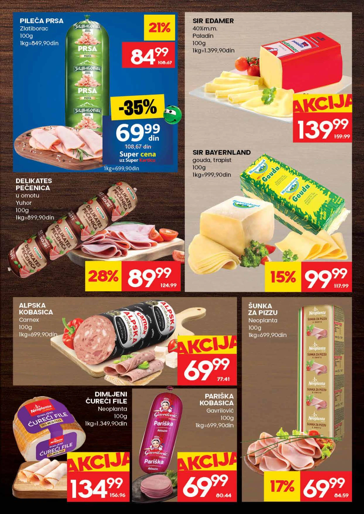 RODA nedeljni katalog do 13. maja 2026. strana 7 sirevi salame i delikatesi Srbija