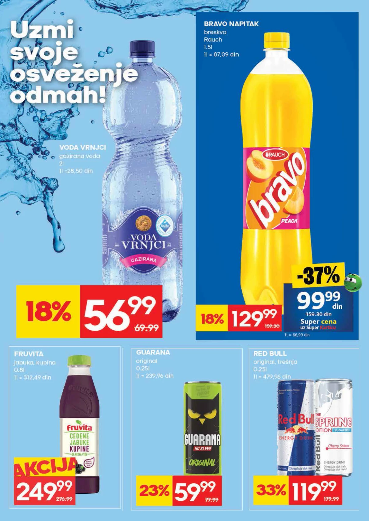 RODA nedeljni katalog akcija do 13. maja 2026. strana 25 prehrana i piće Srbija