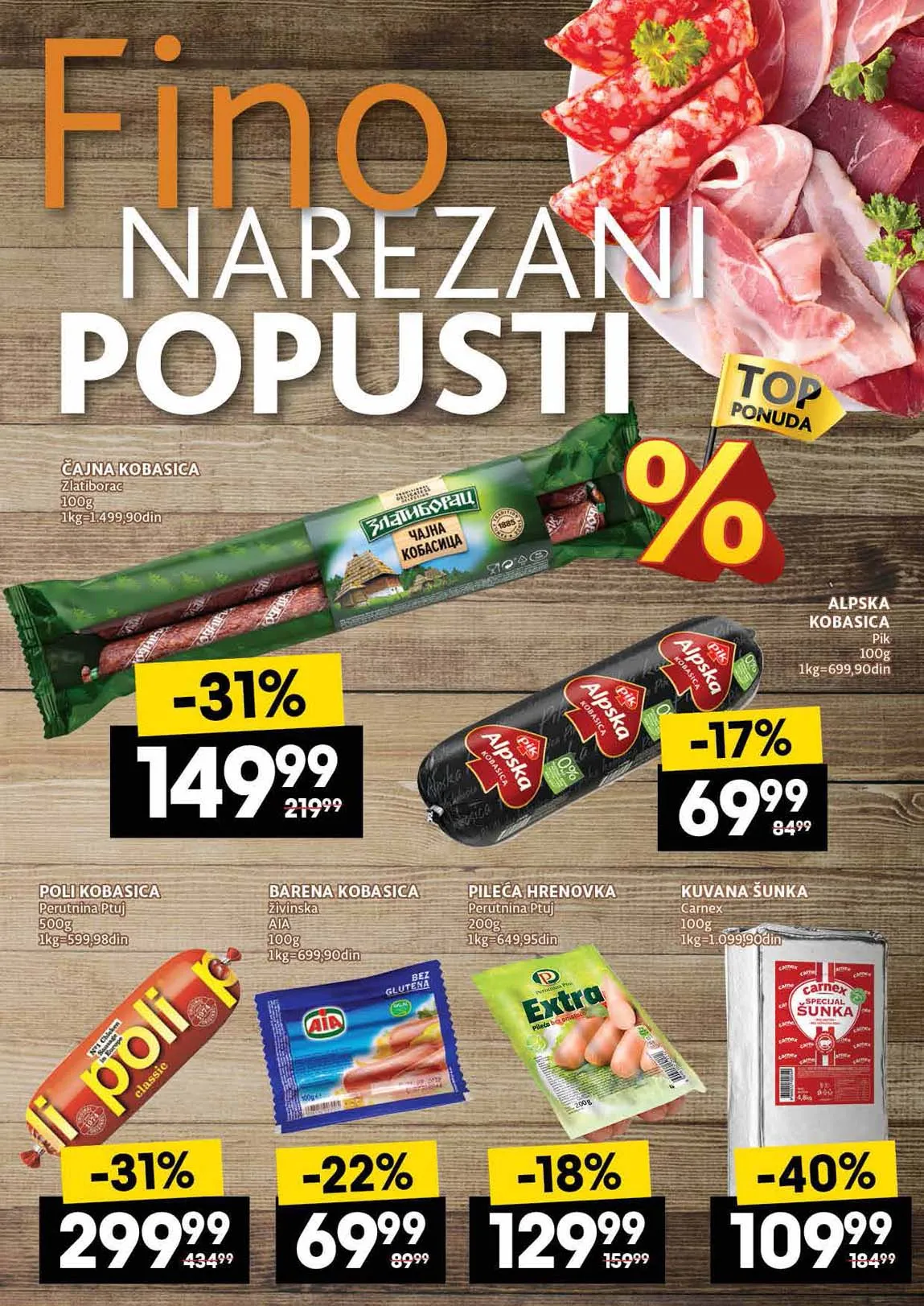 Roda kataloška akcija sniženja