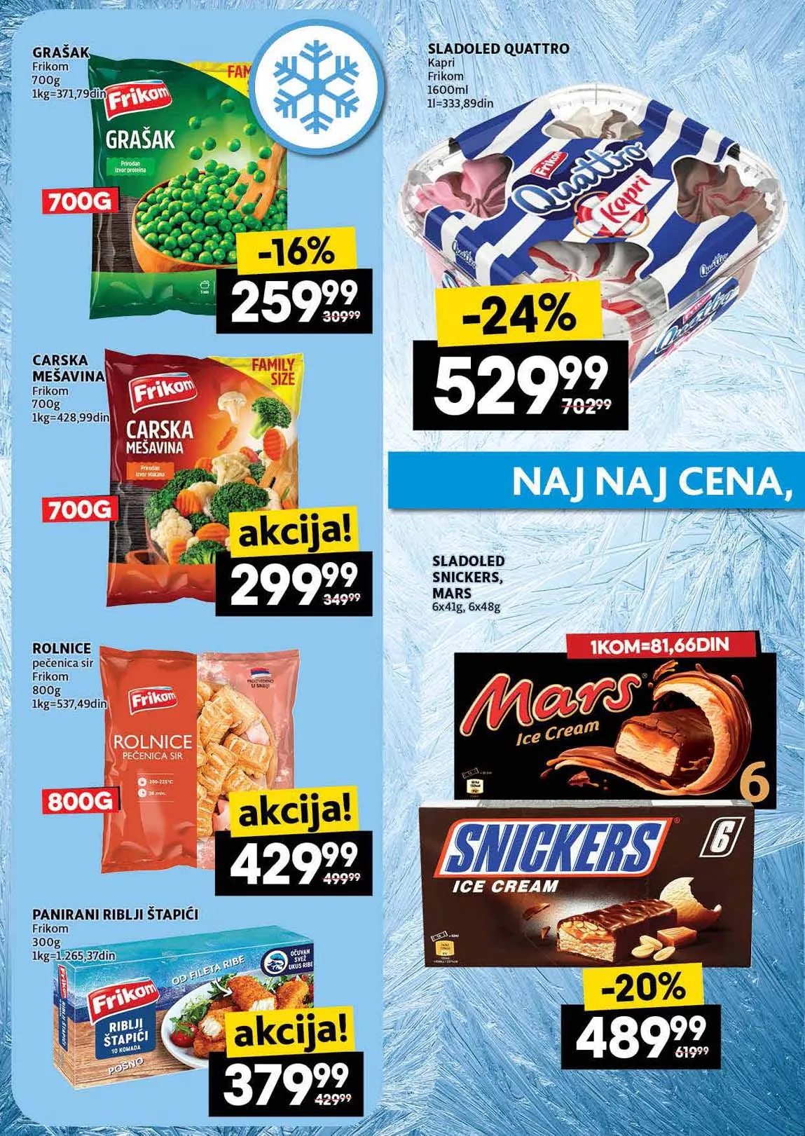 Roda kataloška akcija sniženja
