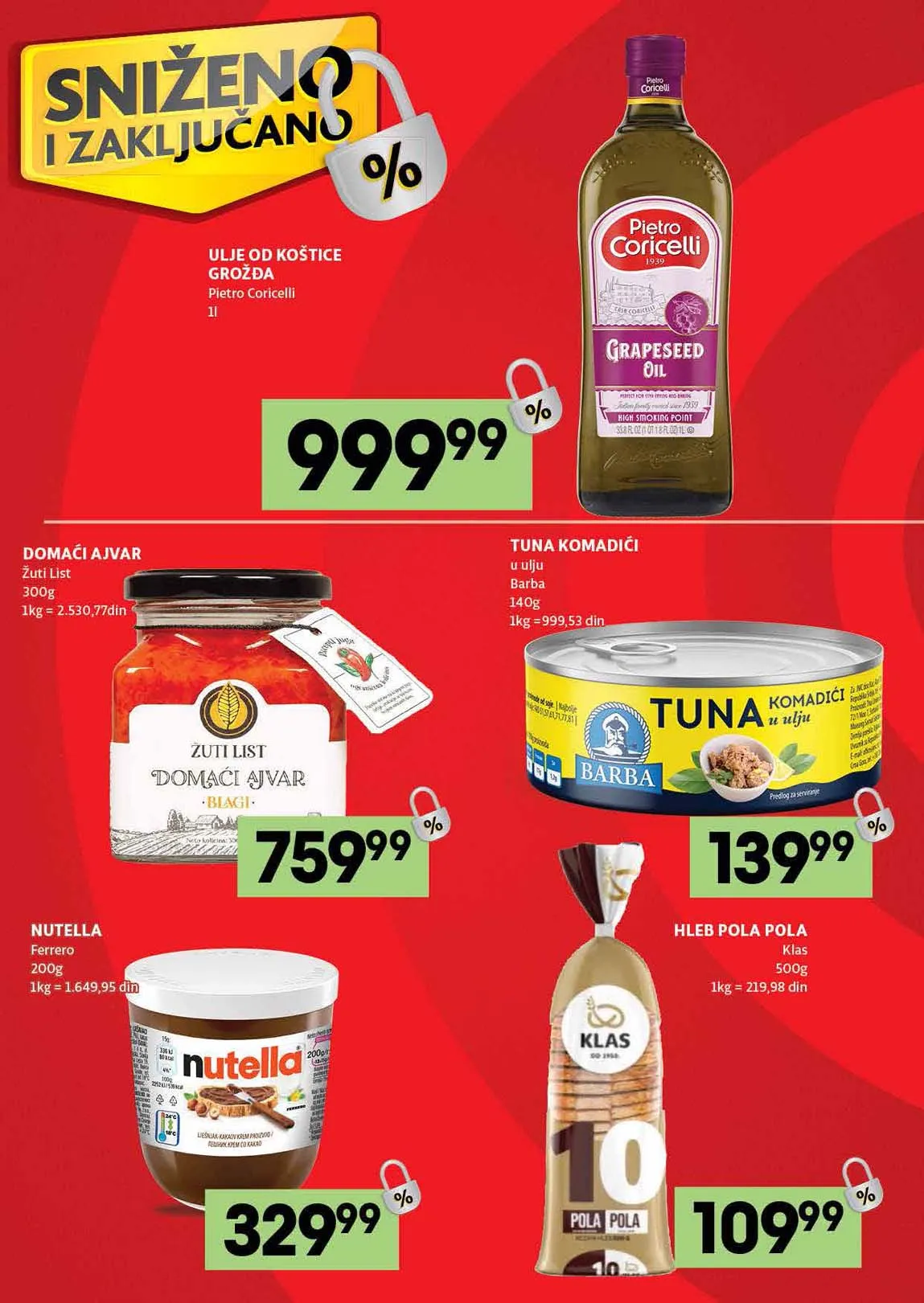 Roda kataloška akcija sniženja