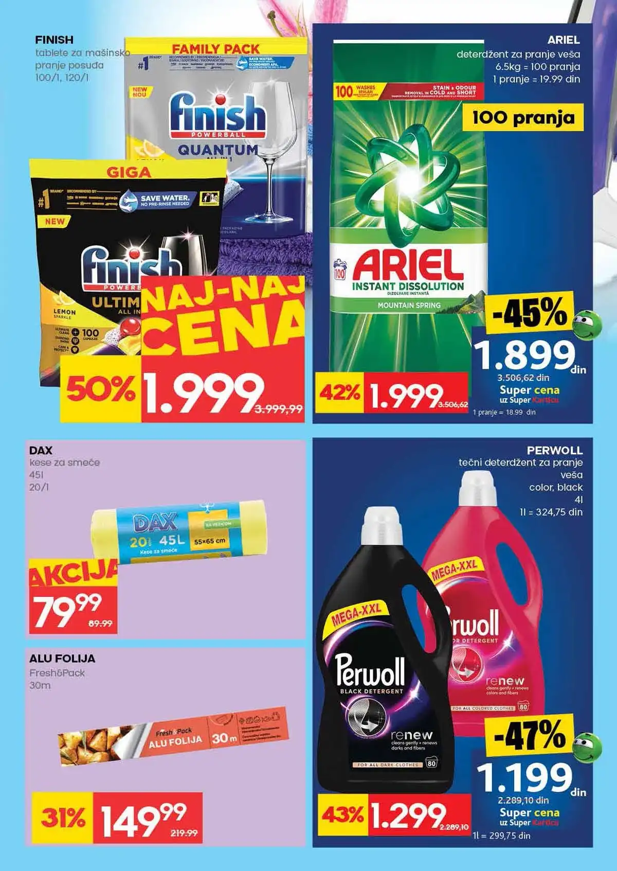 RODA katalog sniženja do 15. aprila 2026. – strana 31 RODA akcije i popusti do 15. aprila 2026. strana 31 završna ponuda Srbija